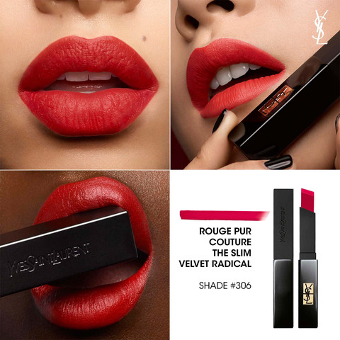 ROUGE PUR COUTURE THE SLIM VELVET RADICAL שפתון - 306