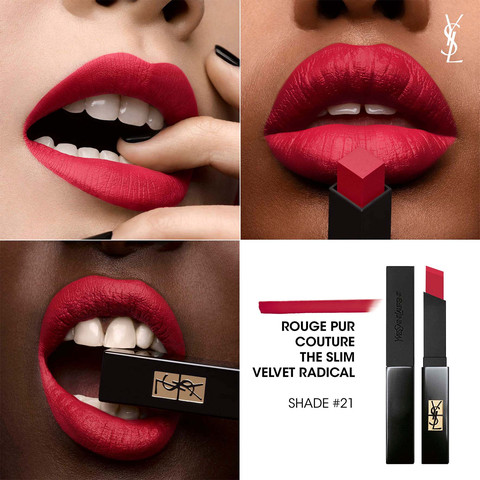 ROUGE PUR COUTURE THE SLIM VELVET RADICAL שפתון - 21