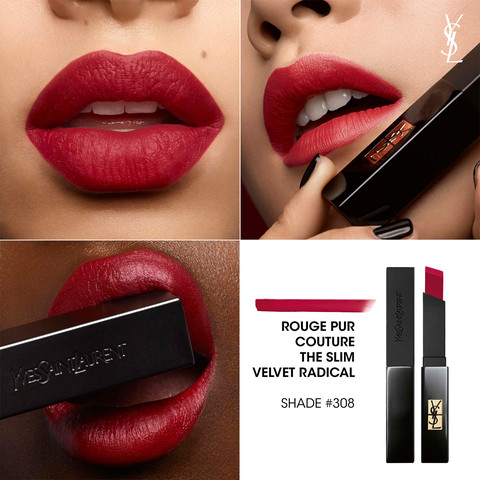 ROUGE PUR COUTURE THE SLIM VELVET RADICAL שפתון - 308