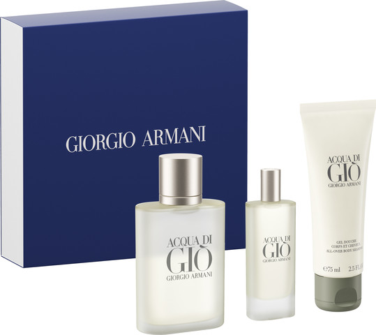 ACQUA DI GIO סט א.ד.ט + א.ד.ט + ג'ל רחצה לגבר