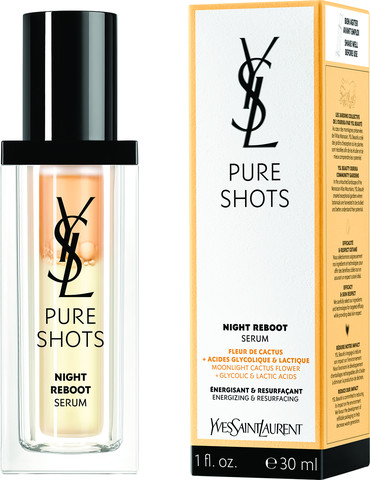 PURE SHOTS NIGHT REBOOT סרום לילה לחידוש מראה העור