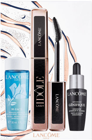 LASH IDOLE סט מסקרה + מסיר איפור + סרום
