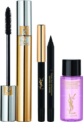 VOLUME EFFET FAUX CILS סט מסקרה + מיני עפרון עיניים + מיני מסיר איפור