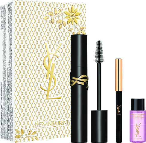 LASH CLASH סט מסקרה + מיני עפרון עיניים + מיני מסיר איפור
