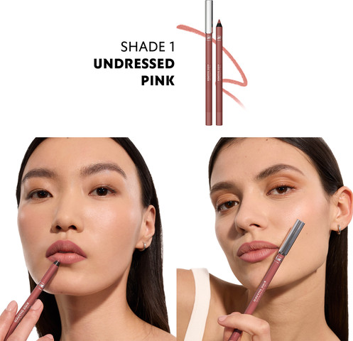 LOVENUDE KISS SHAPER תוחם שפתיים - UNDRESSED PINK 01