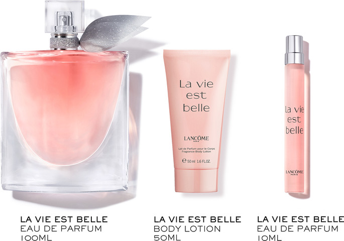 La vie est belle סט א.ד.פ + א.ד.פ + קרם גוף לאשה