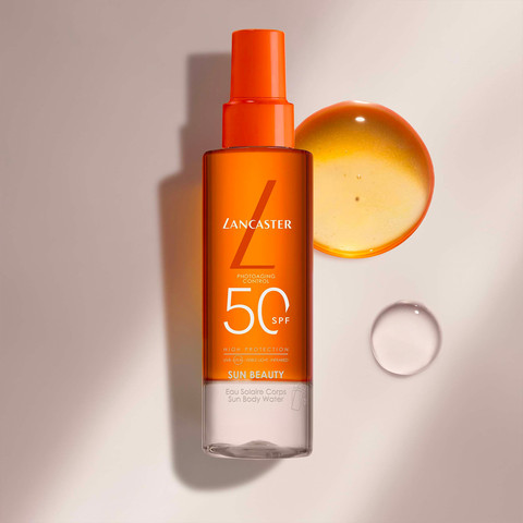 SUN BEAUTY מי גוף  SPF30 הגנה גבוהה