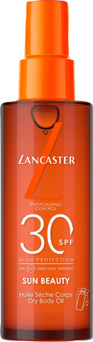 SUN BEAUTY שמן גוף  SPF30 הגנה גבוהה