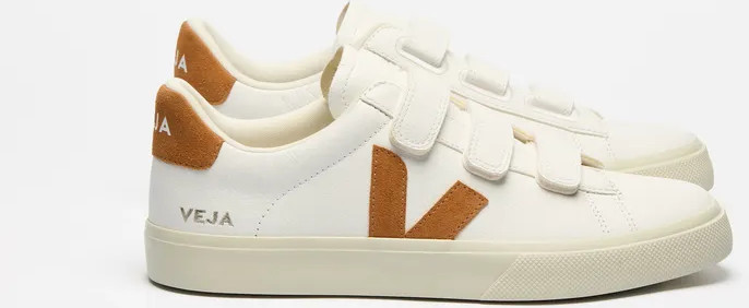 Veja RECIFE LOGO CF EXTRA-WHITE_UMBER 106RC0503885A נעלי אופנה