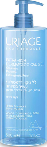 ג'ל ניקוי דרמטולוגי עשיר במיוחד