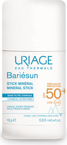 באריאסן סטיק מינרלי +SPF50ּּ להגנה גבוהה מאוד מהשמש UVA-UVB