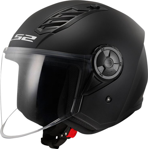 קסדה פתוחה 3/4 LS2 OF616 AIRFLOW II Matt Black – שחור מט