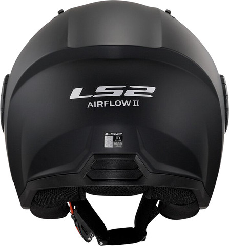 קסדה פתוחה 3/4 LS2 OF616 AIRFLOW II Matt Black – שחור מט