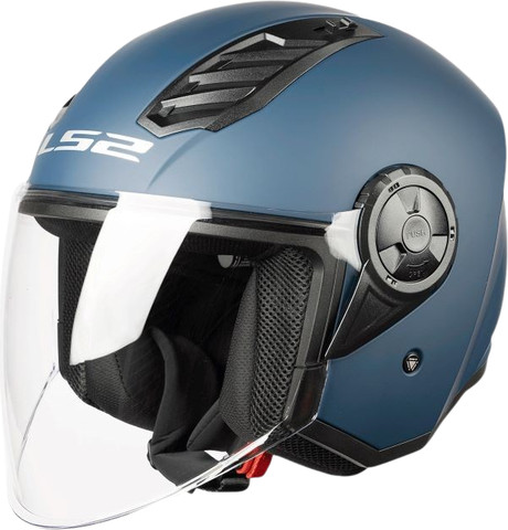 קסדה פתוחה 3/4 LS2 OF616 AIRFLOW II Navy Blue – כחול נייבי