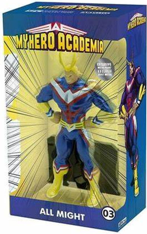 פסל אספנות MY HERO ACADEMIA Figurine All Might Metal foil effect