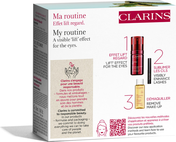 TOTAL EYE LIFT סט קרם עיניים + מסקרה + שמן ניקוי לפנים