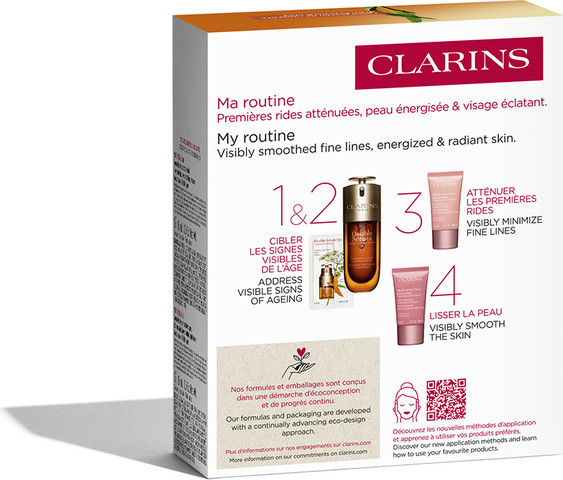 DOUBLE SERUM & MULTI-ACTIVE מארז סרום + קרם יום + קרם לילה + דוגמית סרום עיניים