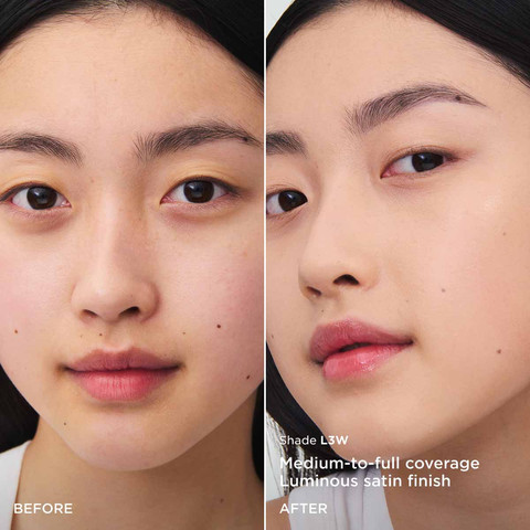 DOUBLE SERUM FOUNDATION מייק אפ L3W