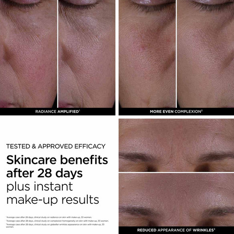DOUBLE SERUM FOUNDATION מייק אפ L3W