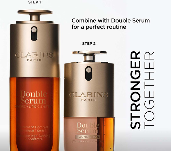 DOUBLE SERUM FOUNDATION מייק אפ L3W