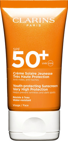 קרם הגנה גבוה לפנים SPF 50+