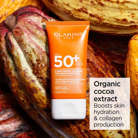 קרם הגנה גבוה לפנים SPF 50+