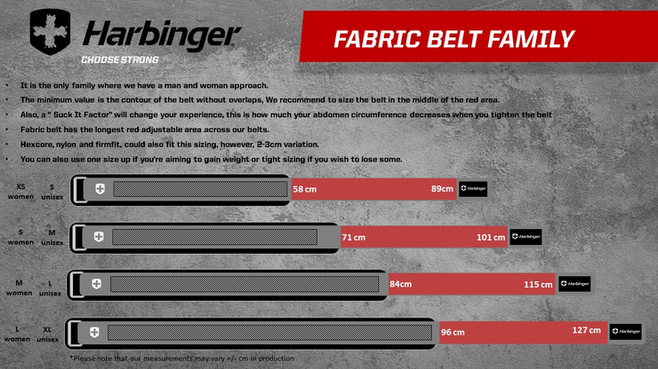 חגורת כושר מקצועי עם תמיכה מרופדת 4.5 אינץ' – "Harbinger Foam Core Belt 4.5