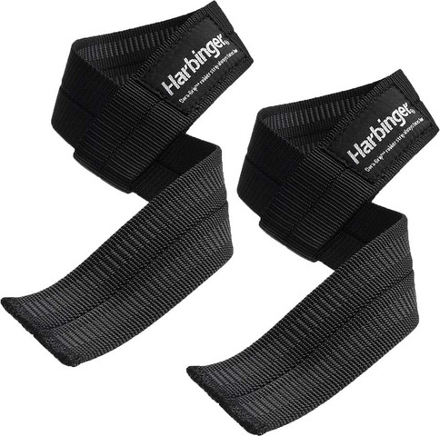 רצועות הרמה עם אחיזה משופרת – HARBINGER BIG GRIP LIFTING STRAPS