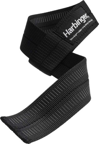 רצועות הרמה עם אחיזה משופרת – HARBINGER BIG GRIP LIFTING STRAPS