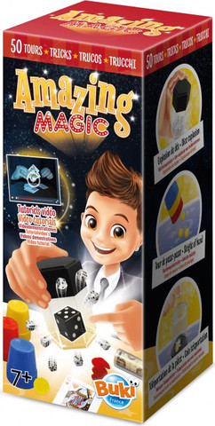 ערכת קסמים Magic Box – Amazing עם 50 קסמים איקוניים