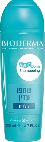 ABCDerm שמפו עדין לילדים