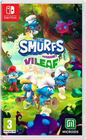 משחק לנינטנדו סוויץ' - The Smurfs: Mission Vileaf