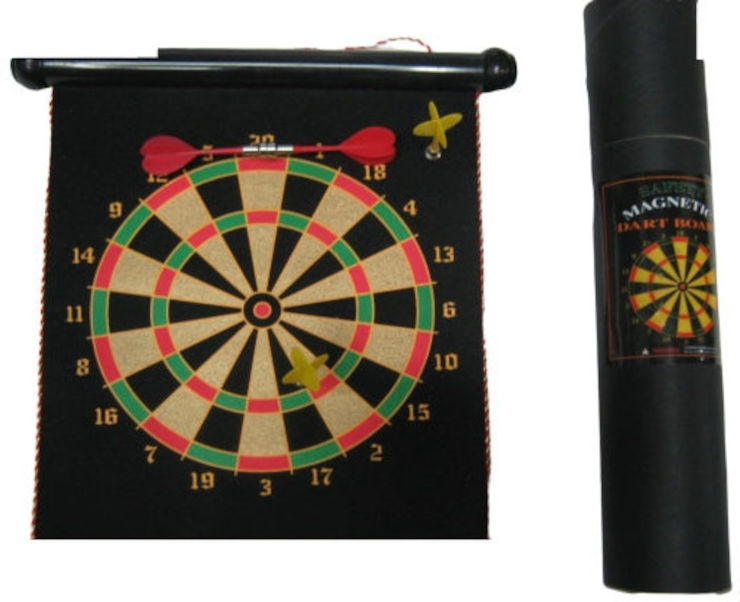 קליעה מגנט לבד 38 ס''מ קופ' עגולה גודל לוח 42X32.5 ס''מ