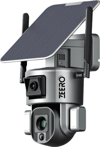 מצלמת אבטחה סולארית Zeero Energy 4K זירו אנרג'י Viper Sim SC-301