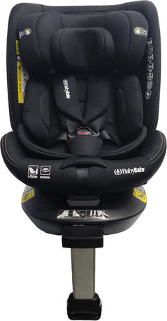 כסא בטיחות משולב בוסטר 360º בתקן i-Size דגם G412 מבית BabySafe - צבע שחור