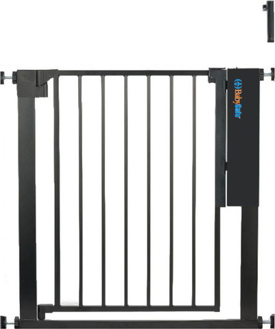 שער בטיחות עם חיישן (77-103 ס"מ) דגם BC117 מבית BabySafe - צבע לבן