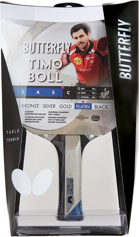 מחבט בטרפליי  Butterfly Timo Boll Platin