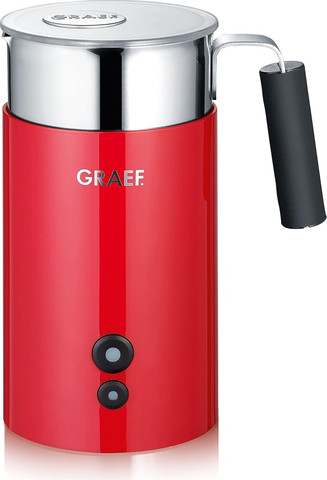 מקציף חלב מעוצב - 400 מ"ל GRAEF גראף MS-703 אדום