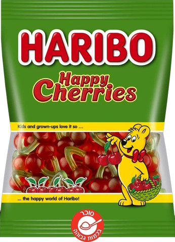 Haribo Happy Cherries - סוכריות הריבו דובדבן