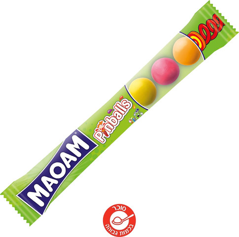 Haribo Maoam Pinballs טופי עיגול פינבול הריבו