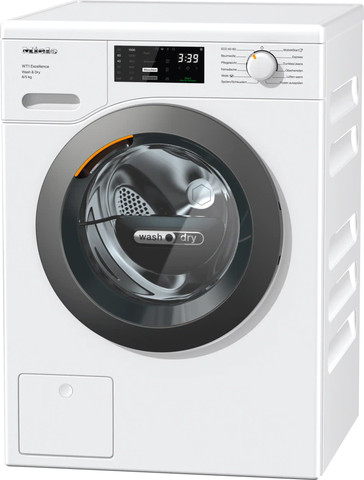 מכונת כביסה משולבת מייבש - 5/8 ק"ג Miele מילה WTD163