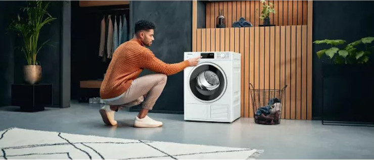 מייבש כביסה פתח חזית - 8 ק"ג Miele מילה TWD 260