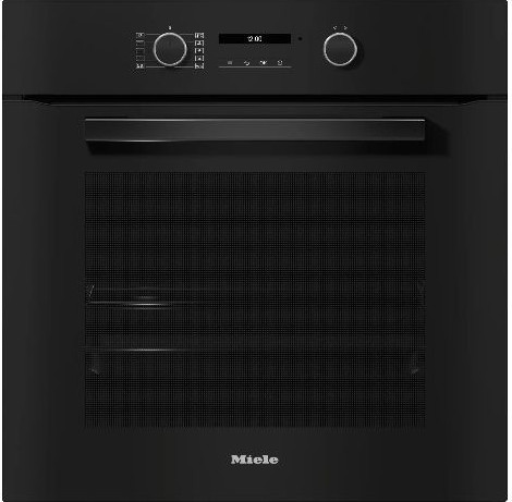 תנור בנוי פירוליטי 60 ס''מ מבית MIELE מילה דגם H2861 BP BLACK
