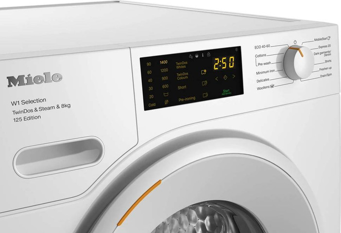 מכונת כביסה 8 ק"ג Miele WSB683 WCS 125 Edition | פולין