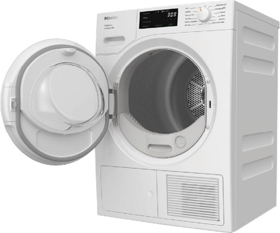 מייבש כביסה - 9 ק"ג כולל משאבת חום Miele מילה TSD643WP
