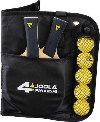 סט טנ"ש 4 מחבטים + 10 כדורים עם תיק - Joola Set Quattro