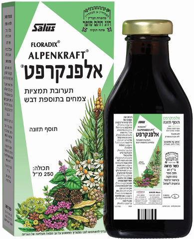 אלפנקרפט תערובת תמציות צמחים בתוספת דבש
