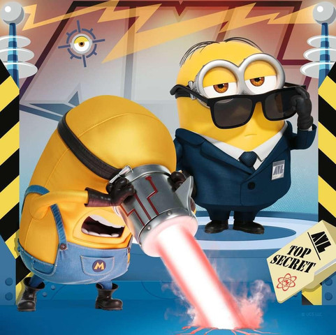 פאזל 3X49 חלקים - Despicable Me מיניונים 4