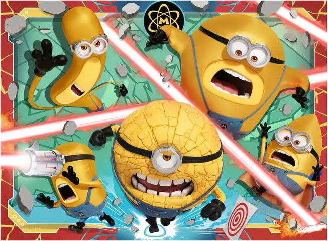 פאזל 100 חלקים - Despicable Me מיניונים 4