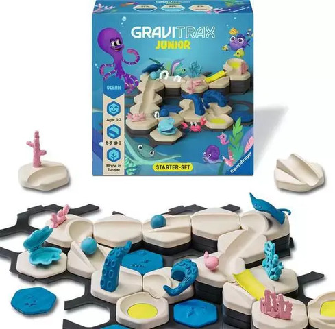 גרביטראקס (Gravitrax) ג'וניור אוקיינוס -Ravensburger